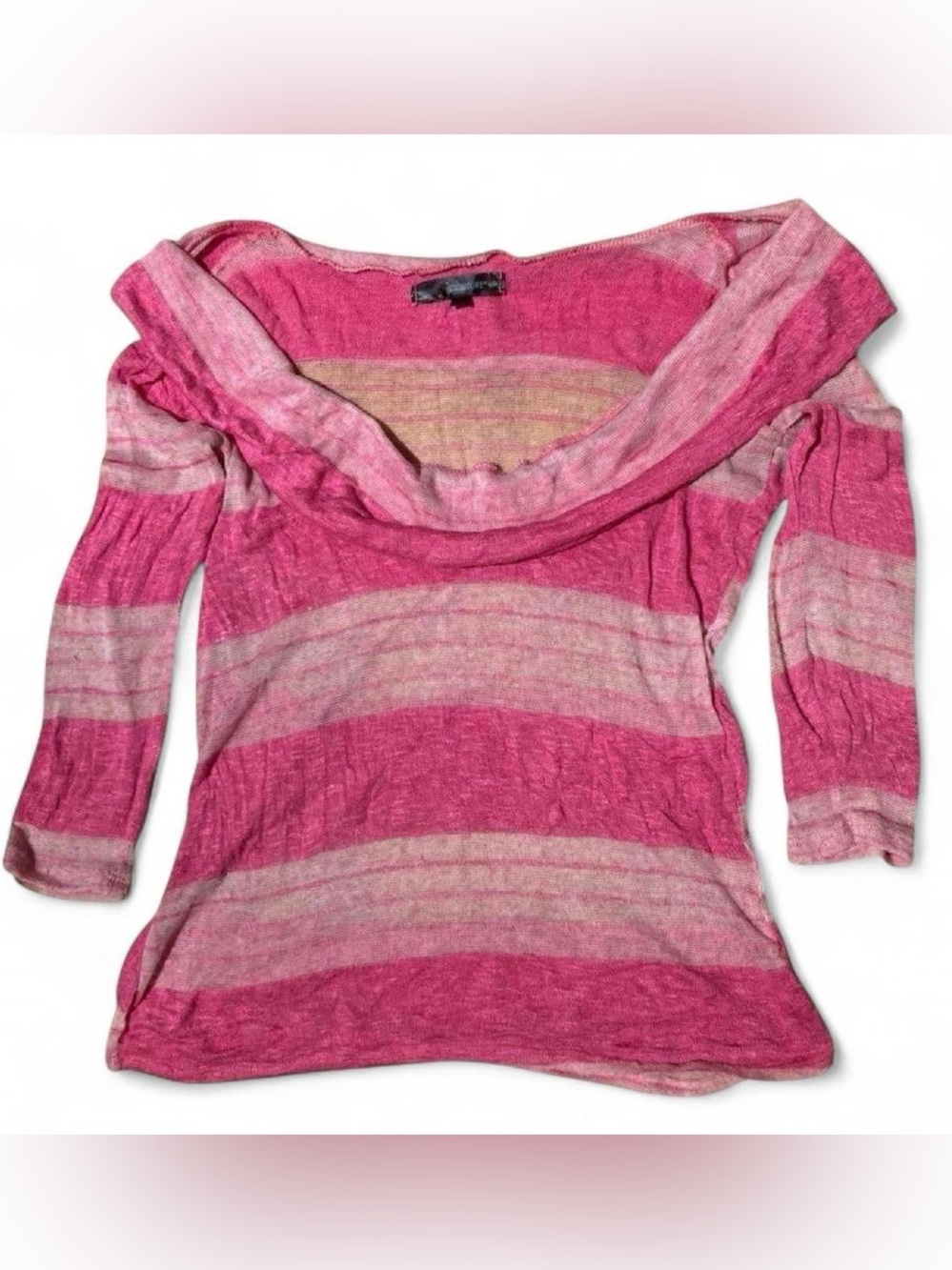 Hard to Find Candy Couture Foldover/Off-the-Shoulder Top